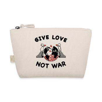 Peace, not war - Organic Pouch - nature - Front