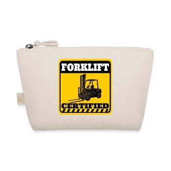 Certified forklift driver competence - Organic Pouch - nature - Front