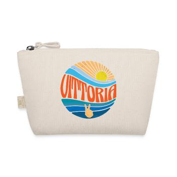 Vittoria Hemd Vintage Sonnenuntergang Vittoria Groovy Krawatte - Bio-Täschchen - Natur - Vorne