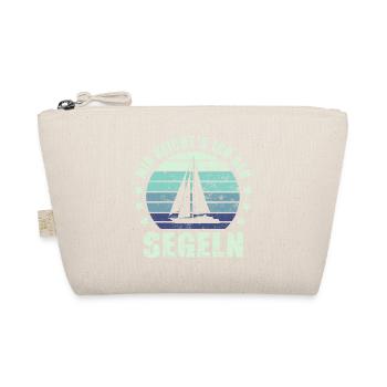 Segeln Segelboot - Bio-Täschchen - Natur - Vorne