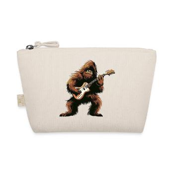 Bigfoot plays guitar - Organic Pouch - nature - Front