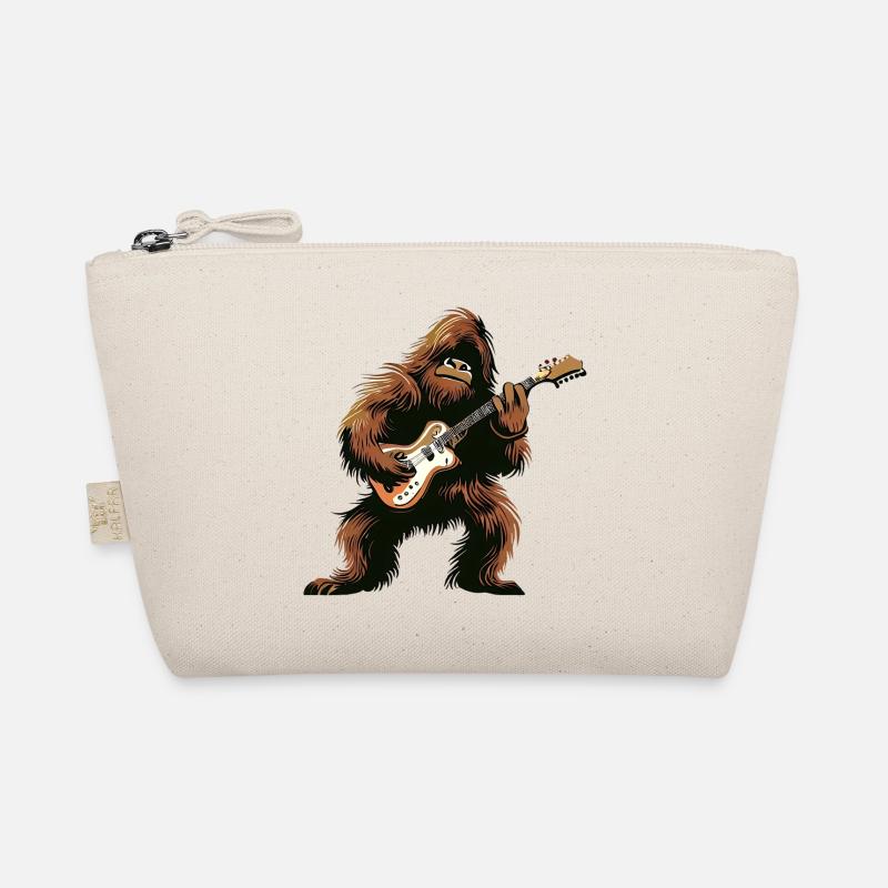 Bigfoot plays guitar Organic Pouch