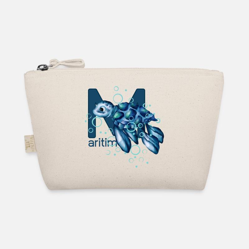 Maritime Turtle Organic Pouch
