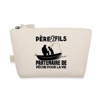 Père et fils partenaire de pêche pour la vie - Trousse biologique - nature - Devant