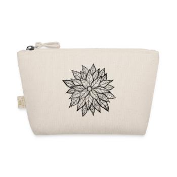 multi-layer flower sketch | original by. MMJ49 - Organic Pouch - nature - Front