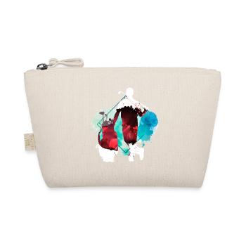 Golf Golfing Golfer Sport Hobby Club Bunt - Organic Pouch - nature - Front