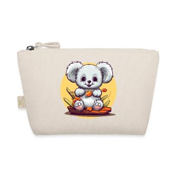 Clumsy koala with sushi - Organic Pouch - nature - Front