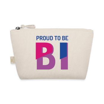 Stolz darauf, bisexuell zu sein - Bio-Täschchen - Natur - Vorne