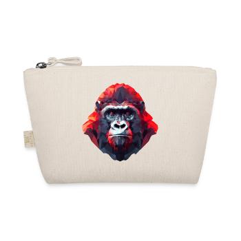 Portrait de gorille polygonal - Art moderne - Trousse biologique - nature - Devant