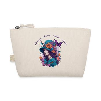Élégance florale charme vintage - Trousse biologique - nature - Devant