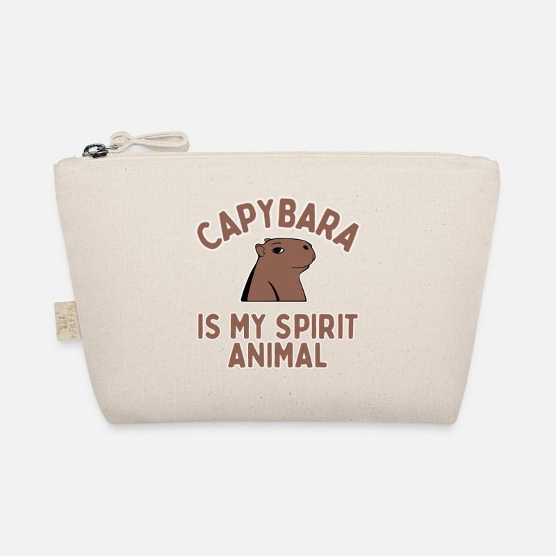 Capybara ist mein Krafttier Bio-Täschchen