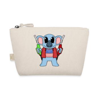 Tankwart Koala Tankstelle - Bio-Täschchen - Natur - Vorne