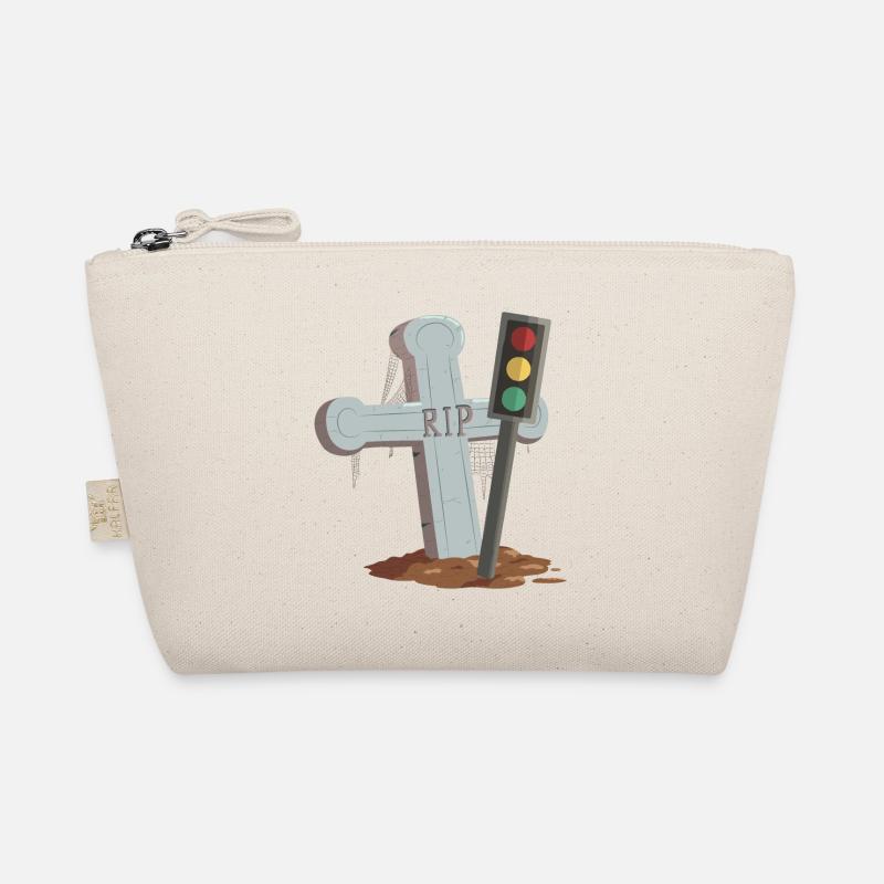 Traffic light Rest in Peace RIP Organic Pouch
