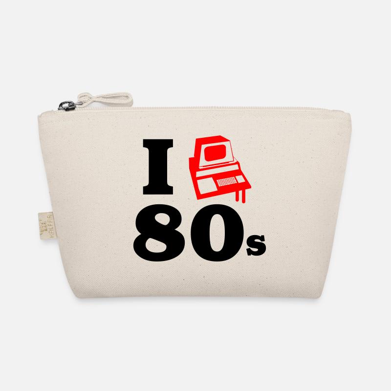 i love 80s | Retro-Computer Bio-Täschchen