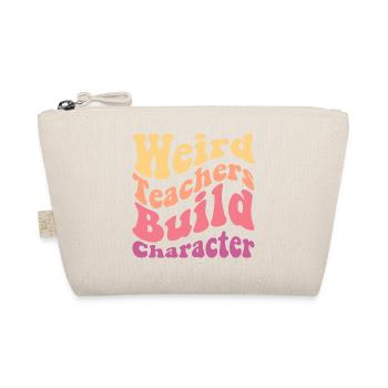 Funny Teachers Quote - Organic Pouch - nature - Front