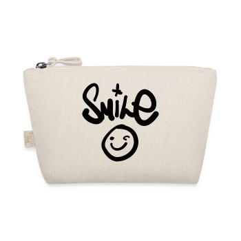 Graffiti style Smile clothing - Organic Pouch - nature - Front