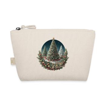 Merry Xmas - Organic Pouch - nature - Front