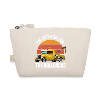 Abschleppwagen | Abschlepper Auto Panne Geschenke - Bio-Täschchen - Natur - Vorne