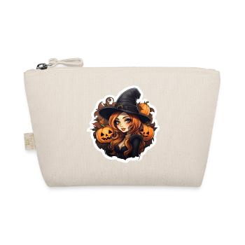 Halloween Witch - Organic Pouch - nature - Front