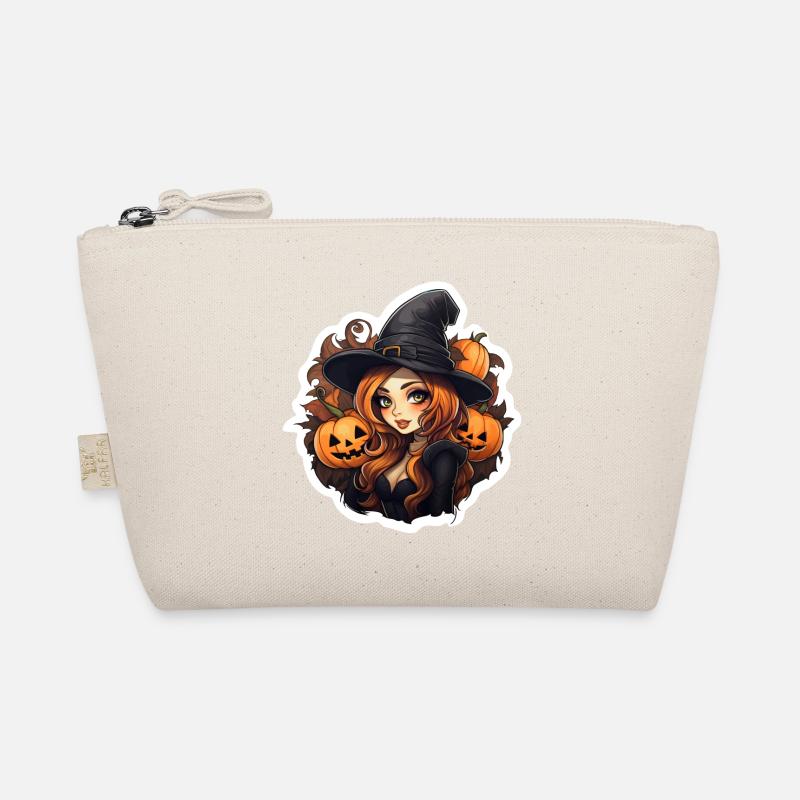 Halloween Hexe Bio-Täschchen