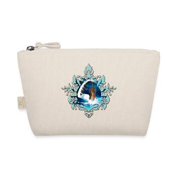 Steampunk violin with curved piano in the ocean. - Organic Pouch - nature - Front