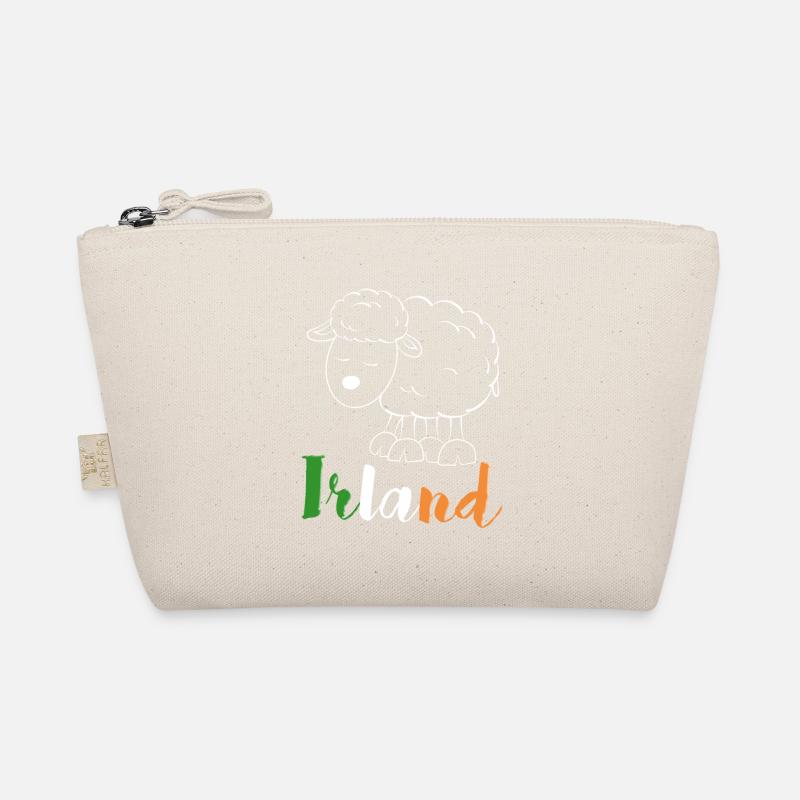 Irland Schaf (bunte Version) - Bio-Täschchen - Natur