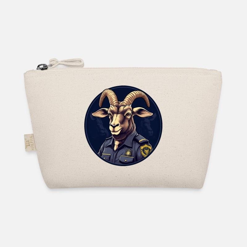 Steinbock Polizist Bio-Täschchen