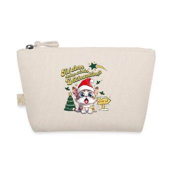 Christmas Again Cat Catmas Funny Ugly - Organic Pouch - nature - Front
