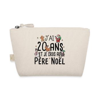 20 Ans Anniversaire Cadeau Père Noël Humour - Trousse biologique - nature - Devant