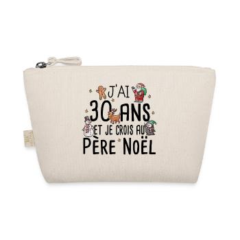 30 Ans Anniversaire Cadeau Père Noël Humour - Trousse biologique - nature - Devant
