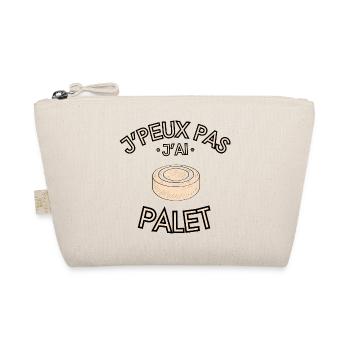 J'Peux pas j'ai Palet - Trousse biologique - nature - Devant