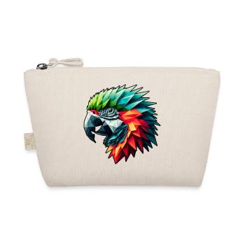 Perroquet dans le design polygonal coloré - Trousse biologique - nature - Devant