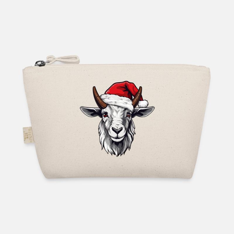 Tête d’animal de Noël de chèvre Trousse biologique