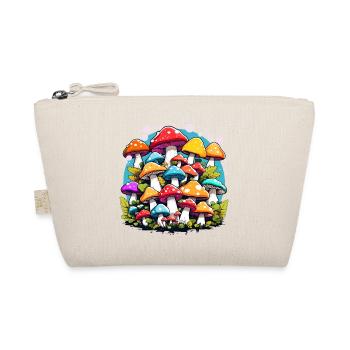 colorful mushrooms, mushrooms, fungi - Organic Pouch - nature - Front