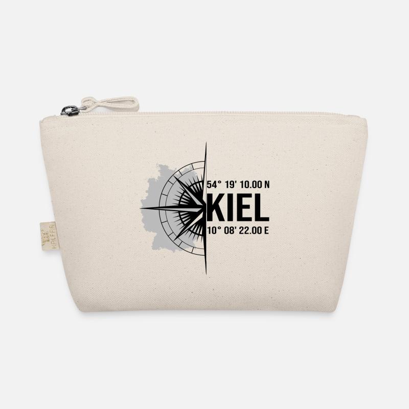 Koordinaten Kiel - Bio-Täschchen - Natur