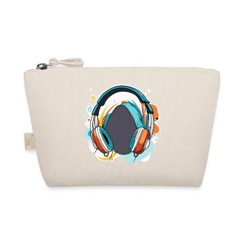 Headphones / Audio / Music / Sound / Studio / Cool - Organic Pouch - nature - Front