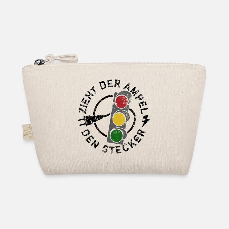 Zieht der Ampel den Stecker - Spruch Bio-Täschchen