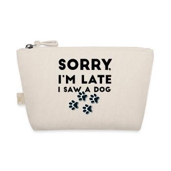 Pawprint Quartet Outline - Organic Pouch - nature - Front