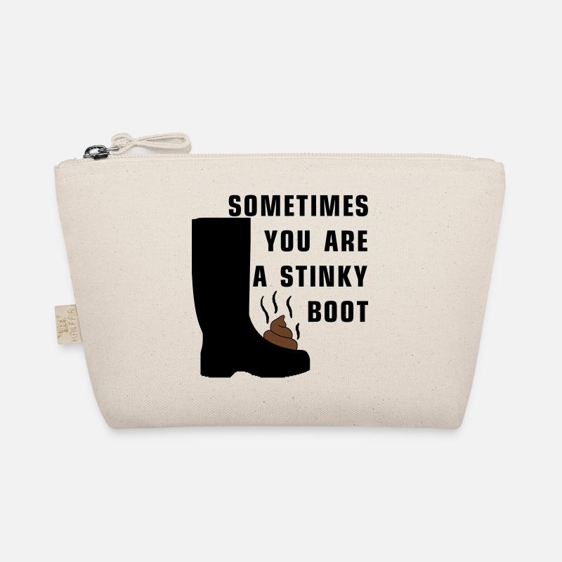 Sometimes you are a stinky boot Bio-Täschchen