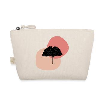 Gingko Blatt midcentury modern - Bio-Täschchen - Natur - Vorne