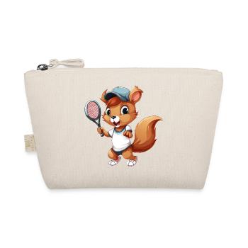 Squirrel Tennis Duo - Humour Amusant sur - Trousse biologique - nature - Devant