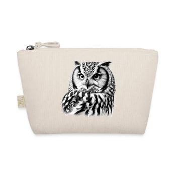 Owl - Organic Pouch - nature - Front