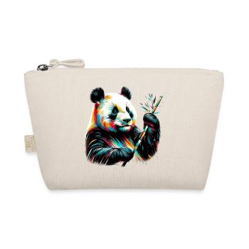 Panda - Organic Pouch - nature - Front