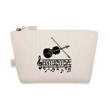 Logo de musique pour violon - Trousse biologique - nature - Devant