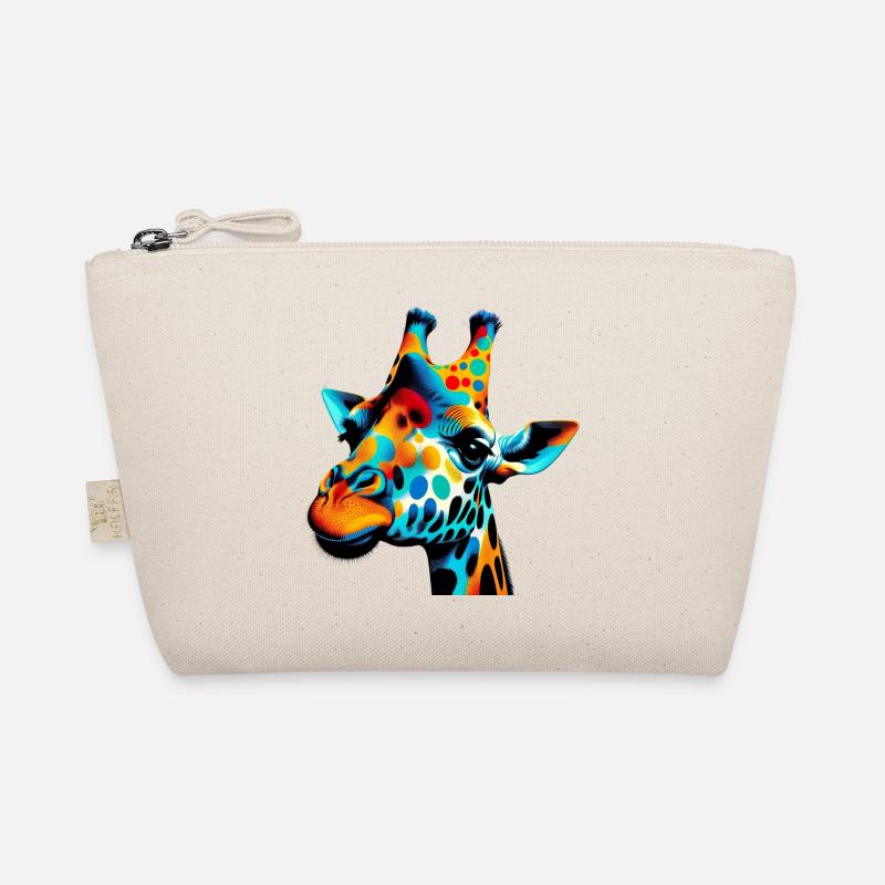 Girafe Pop Art Trousse biologique