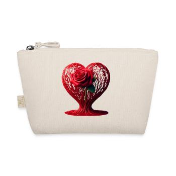 Coeur de rose (03) - Trousse biologique - nature - Devant