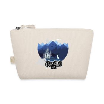 Camping Life Mountain Night - Organic Pouch - nature - Front