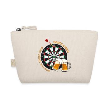 Darts & Bier - Das gönn ich mir - Bio-Täschchen - Natur - Vorne