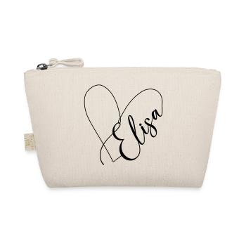 Elisa Nom Ligne de Coeur - Trousse biologique - nature - Devant
