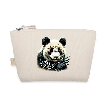 Panda - Organic Pouch - nature - Front
